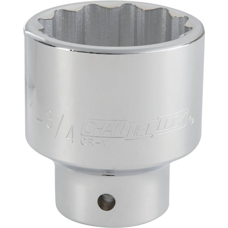 Channellock 3/4 In. Drive 1-3/4 In. 12-Point Shallow Standard Socket 309117